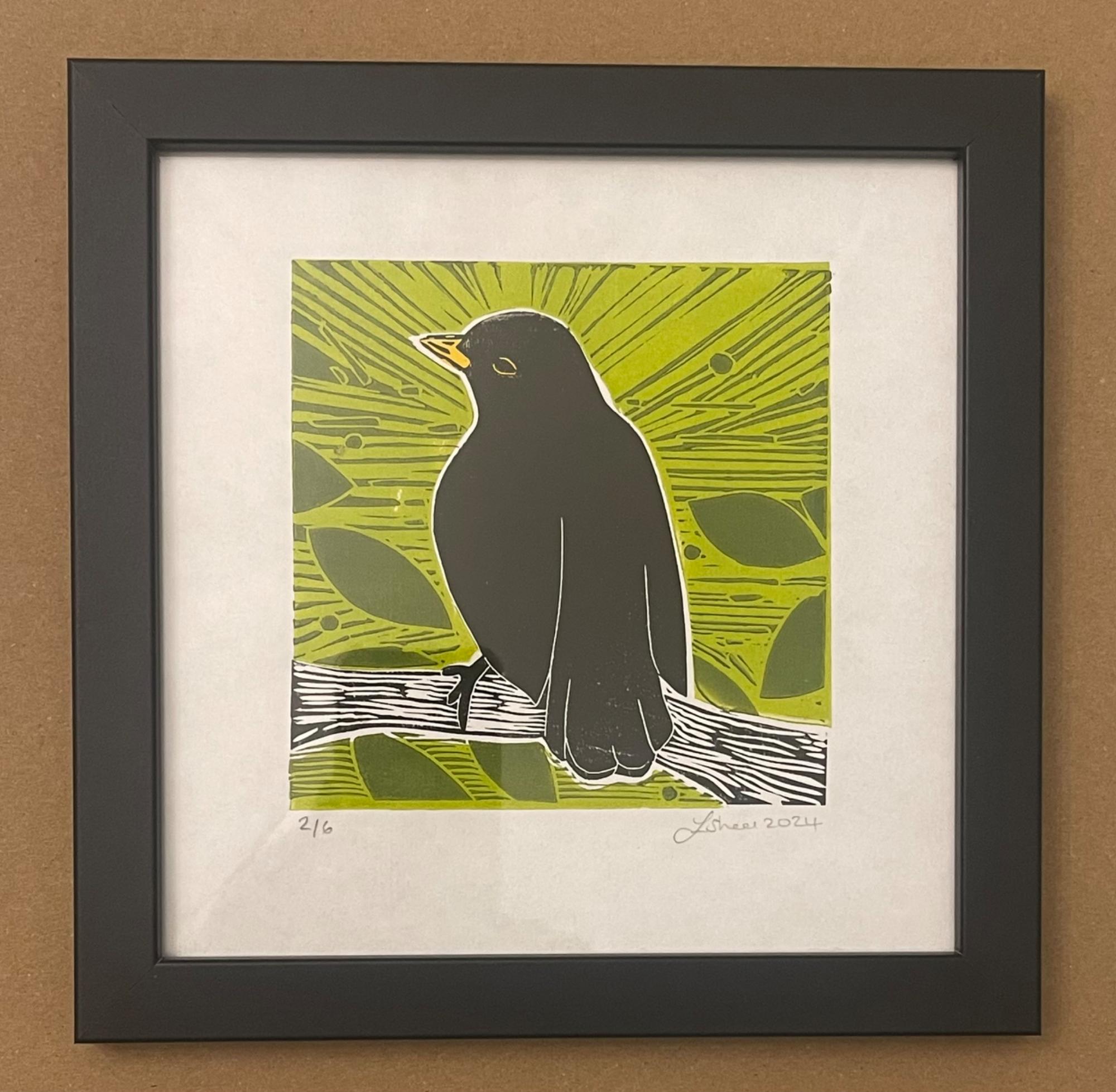 Framed: blackbird 