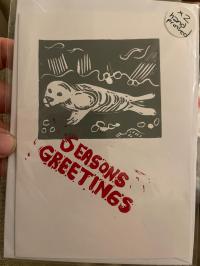 Seal seasons greetings - 2 pack