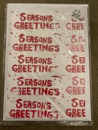 Seasons greetings - 2 cards 